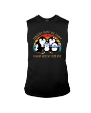 PENGUINS MAKE ME HAPPY HUMANS MAKE MY HEAD HURT Sleeveless Tee thumbnail