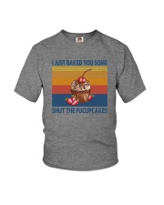 SHUT THE FUCUPCAKES BAKING Youth T-Shirt tile