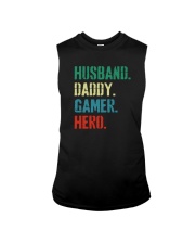 HUSBAND DADDY GAMER HERO Sleeveless Tee tile