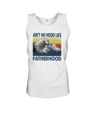 AIN'T NO HOOD LIKE FATHERHOOD Unisex Tank tile