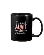 I'M A GOOD AUNT Mug thumbnail