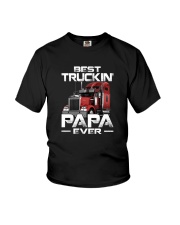 BEST TRUCKIN' PAPA EVER Youth T-Shirt thumbnail