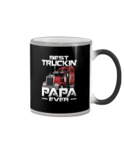 BEST TRUCKIN' PAPA EVER Color Changing Mug thumbnail