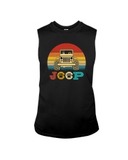 GERMAN SHEPHERD JEEP VINTAGE Sleeveless Tee thumbnail