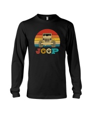 GERMAN SHEPHERD JEEP VINTAGE Long Sleeve Tee thumbnail