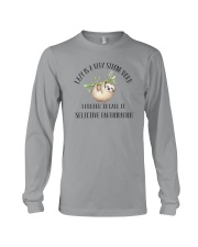 LAZY IS VERY STRONG WORD Long Sleeve Tee thumbnail