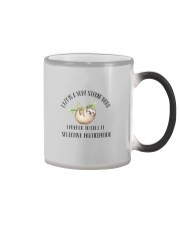 LAZY IS VERY STRONG WORD Color Changing Mug thumbnail