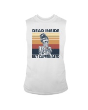 DEAD INSIDE BUT CAFFEINATED Sleeveless Tee tile