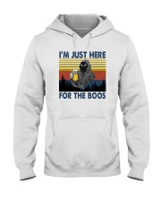 I'M JUST HERE FOR THE BOOS Hooded Sweatshirt tile