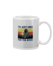 I'M JUST HERE FOR THE BOOS Mug tile