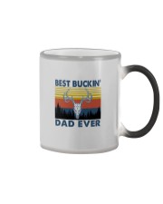 BEST BUCKIN' DAD EVER Color Changing Mug tile