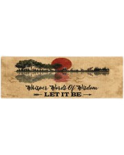 LET IT BE Yoga Mat 70x24 (horizontal) front