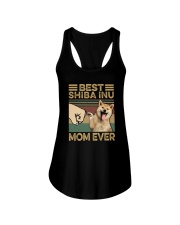 BEST Shiba Inu MOM EVER Ladies Flowy Tank thumbnail