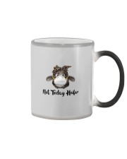 NOT TODAY HEIFER Color Changing Mug thumbnail