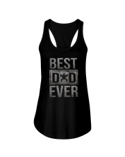 BEST WORKOUT DAD EVER Ladies Flowy Tank thumbnail