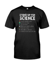 STAND UP FOR SCIENCE Classic T-Shirt front