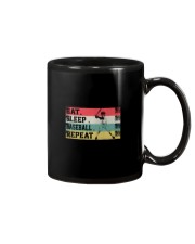 EAT SLEEP BASEBALL REPEAT Mug thumbnail