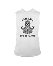NAMASTE MOTHER FUCKER SLOTH YOGA Sleeveless Tee tile