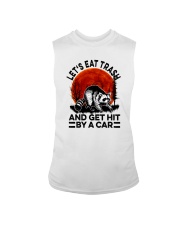LET'S EAT TRASH AND GET HIT BY A CAR Sleeveless Tee tile