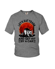 LET'S EAT TRASH AND GET HIT BY A CAR Youth T-Shirt tile