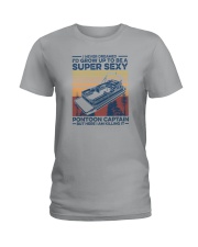 SUPER SEXY PONTOON CAPTAIN Ladies T-Shirt tile