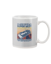 SUPER SEXY PONTOON CAPTAIN Mug tile