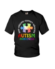 LOVE EDUCATE SUPPORT ADVOCATE Youth T-Shirt thumbnail