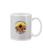IN A WORLD FULL OF ROSES BE A SUNFLOWER Mug thumbnail