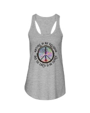 NATURE IS MY RELIGION AND THE EARTH IS MY CHURCH Ladies Flowy Tank tile