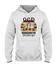 OBSESSIVE CAT DISORDER Hooded Sweatshirt tile