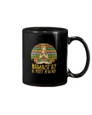 NAMAST'AY 6FT AWAY YOGA GIRL Mug thumbnail