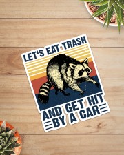LET'S EAT TRASH NAD GET HIT BY A CAR VINTAGE Sticker - Single (Vertical) aos-sticker-single-vertical-lifestyle-front-07
