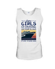 SOME GIRLS GO CRUISING AND DRINK TOO MUCH Unisex Tank tile