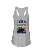 SOME GIRLS GO CRUISING AND DRINK TOO MUCH Ladies Flowy Tank tile