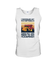 I JUST NEED TO GO CAMPING Unisex Tank tile