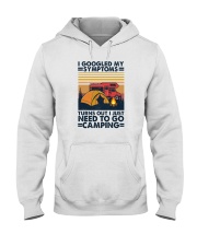 I JUST NEED TO GO CAMPING Hooded Sweatshirt tile