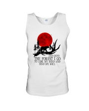 AND INTO THE FOREST I GO Unisex Tank thumbnail