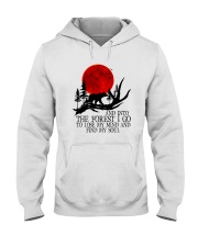 AND INTO THE FOREST I GO Hooded Sweatshirt thumbnail