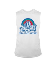 STILL PLAYS OUTSIDE CACTUS MOUNTAINS Sleeveless Tee thumbnail