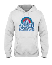 STILL PLAYS OUTSIDE CACTUS MOUNTAINS Hooded Sweatshirt thumbnail