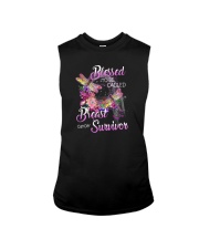 BLESSED TO BE CALLED BREAST CANCER SURVIVOR Sleeveless Tee tile