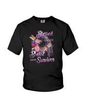 BLESSED TO BE CALLED BREAST CANCER SURVIVOR Youth T-Shirt tile