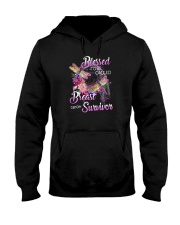 BLESSED TO BE CALLED BREAST CANCER SURVIVOR Hooded Sweatshirt tile