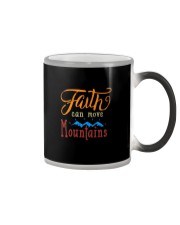Faith can move Mountains Color Changing Mug thumbnail