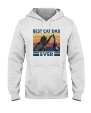 BEST CAT DAD EVER Hooded Sweatshirt tile