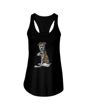 PITBULL LOVE MOM Ladies Flowy Tank thumbnail
