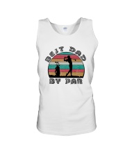 BEST GOLF DAD BY PAR VINTAGE Unisex Tank tile