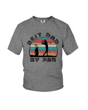 BEST GOLF DAD BY PAR VINTAGE Youth T-Shirt tile