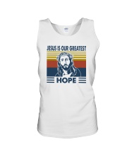 JESUS IS OUR GREATEST HOPE Unisex Tank thumbnail