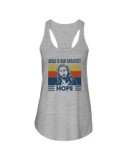 JESUS IS OUR GREATEST HOPE Ladies Flowy Tank thumbnail